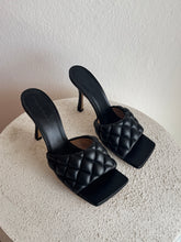 Load image into Gallery viewer, Bottega Veneta - Padded Mules - Black - 39.5 - new w box - RRP$1,200
