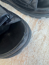 Load image into Gallery viewer, Prada - Padded Nappa Leather Sandal - Black - 38.5 - RRP$1800
