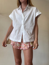 Load image into Gallery viewer, Zimmermann - Linen Ruffle Shorts - Floral - 1
