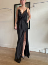 Load image into Gallery viewer, Shona Joy - Silk Lace Leticia Maxi dress - Black - 8 - bnwt - RRP$399
