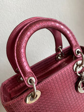 Load image into Gallery viewer, Dior - Lady Dior Bag - Metallic Pink - M
