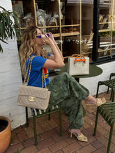 Load image into Gallery viewer, Chanel - Quilted Canvas Jumbo Classic Single Flap Bag - Beige - L
