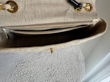 Load image into Gallery viewer, Chanel - Quilted Canvas Jumbo Classic Single Flap Bag - Beige - L
