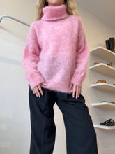 Load image into Gallery viewer, Claudie Pierlot - Mohair Turtleneck Jumper - Pink - L
