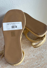 Load image into Gallery viewer, Gia/Rhw - Rosie Ankle Strap Sandals - Raffia - 36.5 - RRP$685

