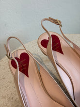 Load image into Gallery viewer, As is - Roger Vivier - Virgule Pointed Kitten Slingback Heels - Beige Patent Leather- 41 - RRP$1560
