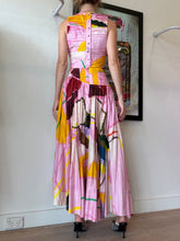 Load image into Gallery viewer, Aje - Palette Ruched Top/Skirt Set - Pink/Multi - 8
