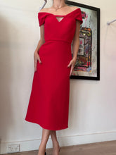 Load image into Gallery viewer, Yeojin Bae - Cocktail Dress - Red - 1
