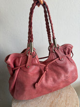Load image into Gallery viewer, Balenciaga - Vintage Slouch Leather Hobo Shoulder Bag - Rose - M - As Is
