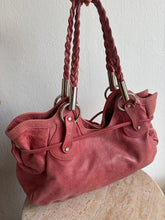 Load image into Gallery viewer, Balenciaga - Vintage Slouch Leather Hobo Shoulder Bag - Rose - M - As Is
