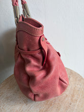 Load image into Gallery viewer, Balenciaga - Vintage Slouch Leather Hobo Shoulder Bag - Rose - M - As Is
