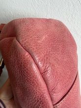 Load image into Gallery viewer, Balenciaga - Vintage Slouch Leather Hobo Shoulder Bag - Rose - M - As Is
