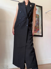 Load image into Gallery viewer, sass &amp; bide - Atomic Longline Vest - Black - 8 - bnwt - RRP$420 - Current
