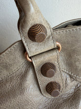 Load image into Gallery viewer, Balenciaga - City Bag w Rose Gold Hardware - Stone - M
