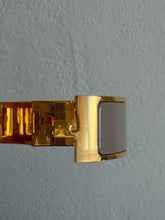 Load image into Gallery viewer, Hermes - Wide Clic Clac H Bracelet -  GM-(M/L)  - Marron Glace/Yellow gold -RRP$1350 - as new
