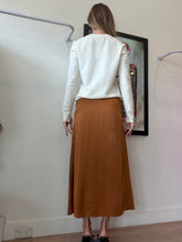 Load image into Gallery viewer, Vanessa Bruno - Bias Slip Skirt - Copper - 36
