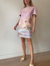 Load image into Gallery viewer, Zimmermann - Dawning Embellished Mini Dress - Lilac Seascape - 3(12-14)
