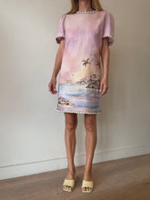 Load image into Gallery viewer, Zimmermann - Dawning Embellished Mini Dress - Lilac Seascape - 3(12-14)
