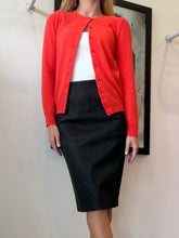 Load image into Gallery viewer, Benetton - Orange Cardigan - XS
