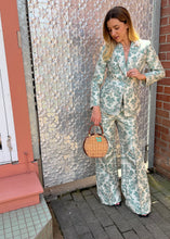 Load image into Gallery viewer, Zimmermann - Ladybeetle Tux &amp; Flare Pants Suit - Green - OP - RRP$2100
