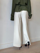 Load image into Gallery viewer, Sezane - Wide Leg Suit Pants - Cream - 36
