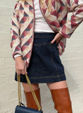 Load image into Gallery viewer, Kivari - Mini Skirt - Dark Denim - 12
