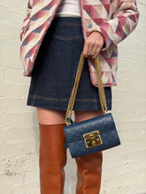 Load image into Gallery viewer, Kivari - Mini Skirt - Dark Denim - 12
