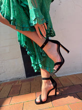 Load image into Gallery viewer, Stuart Weitzman - Suede Stiletto Heels - Black - 7
