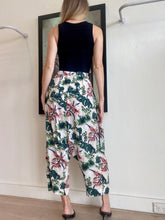 Load image into Gallery viewer, Bassike - Harem Pants - Green Floral - 0
