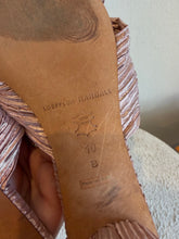 Load image into Gallery viewer, Loeffler Randall - Pleated Knot Mules  - Rose Gold - 40
