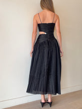 Load image into Gallery viewer, Aje - Laurier Wave Maxi Dress - Black - 4 - RRP $695
