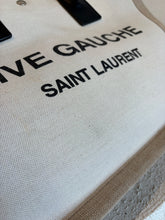 Load image into Gallery viewer, Saint Laurent - Rive Gauche Canvas Tote Bag - Beige - M
