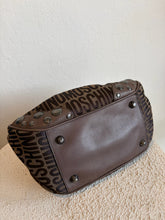 Load image into Gallery viewer, Moschino - Monogram Signature Canvas Grab Handle - Brown - S
