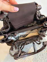 Load image into Gallery viewer, Moschino - Monogram Signature Canvas Grab Handle - Brown - S
