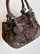 Load image into Gallery viewer, Moschino - Monogram Signature Canvas Grab Handle - Brown - S
