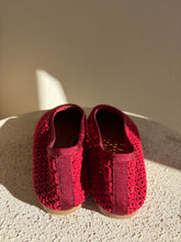 Load image into Gallery viewer, Staud - Alba Ballet Flats - Red - 36.5 - RRP$655
