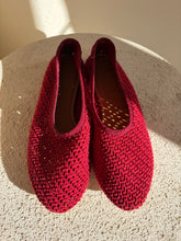 Load image into Gallery viewer, Staud - Alba Ballet Flats - Red - 36.5 - RRP$655
