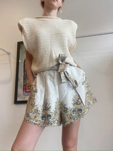 Load image into Gallery viewer, Zimmermann - Freja Paisely Shorts - Ivory - 2
