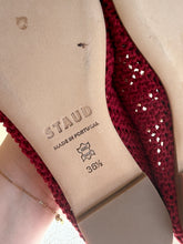 Load image into Gallery viewer, Staud - Alba Ballet Flats - Red - 36.5 - RRP$655
