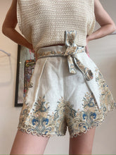Load image into Gallery viewer, Zimmermann - Freja Paisely Shorts - Ivory - 2
