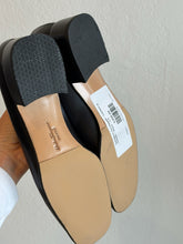 Load image into Gallery viewer, Salvatore Ferragamo - Loafers w Gancini  - Black - 7.5
