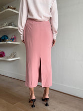 Load image into Gallery viewer, Alex Perry - Pencil Skirt w Back Slit - Rose - 10

