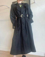 Load image into Gallery viewer, Aje - Serene Belted Trench Coat - Black - 12 - BNWT - RRP $595
