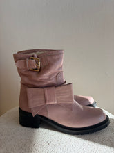 Load image into Gallery viewer, Red Valentino - Bow Accent Moto Boots - Blush Pink - 37.5
