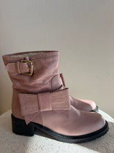 Load image into Gallery viewer, Red Valentino - Bow Accent Moto Boots - Blush Pink - 37.5
