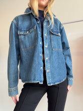 Load image into Gallery viewer, Anine Bing - Paxton Denim Shirt - Mid Denim - S
