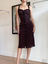 Load image into Gallery viewer, Realisation - Dress - Black w Red Spot - XS
