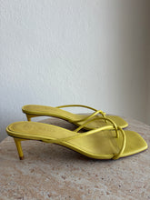 Load image into Gallery viewer, Sol Sana - Chrissy Mule Sandals - Yellow - 39 - RRP$199
