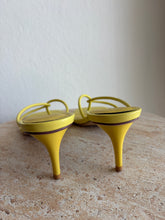 Load image into Gallery viewer, Sol Sana - Chrissy Mule Sandals - Yellow - 39 - RRP$199

