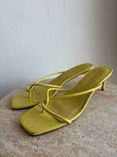 Load image into Gallery viewer, Sol Sana - Chrissy Mule Sandals - Yellow - 39 - RRP$199
